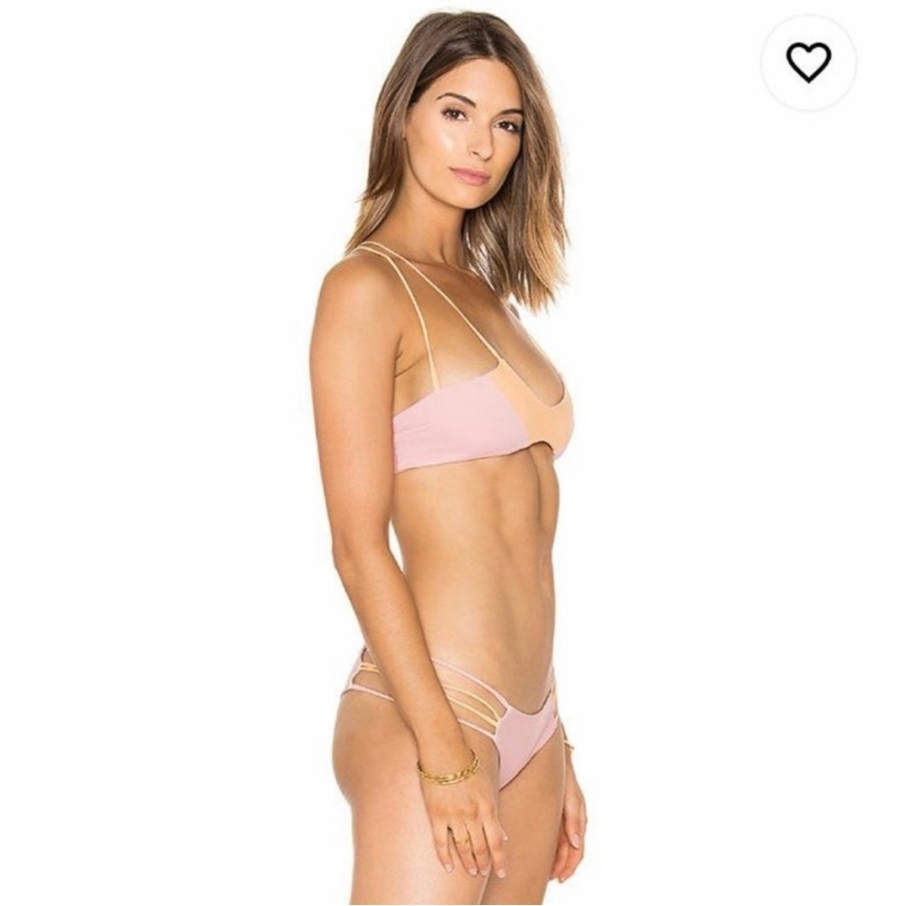 Kaos Pink Minimalist Bikini Set